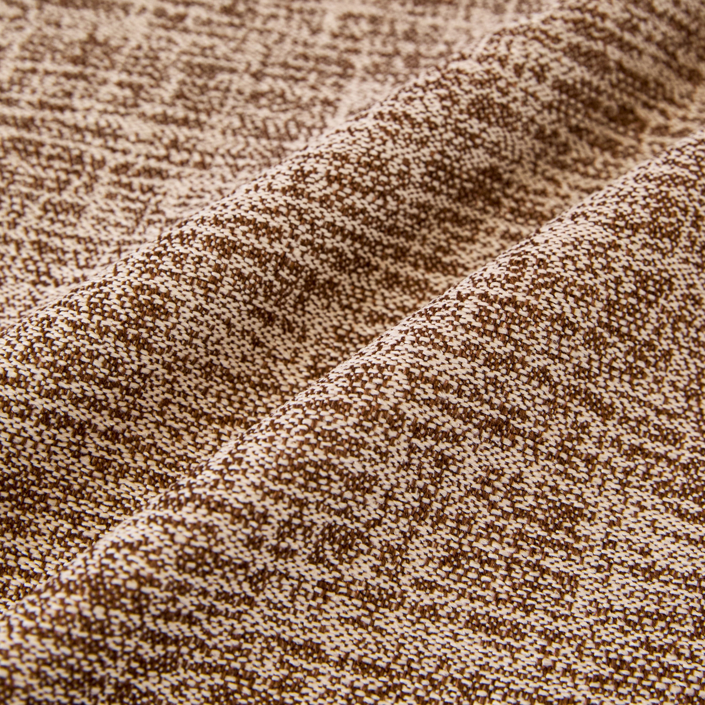 Natural Textured Linen Couch Cover, Breathable & Hypoallergenic Furniture Protector