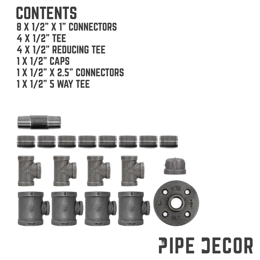 Wine Holder By PIPE DECOR