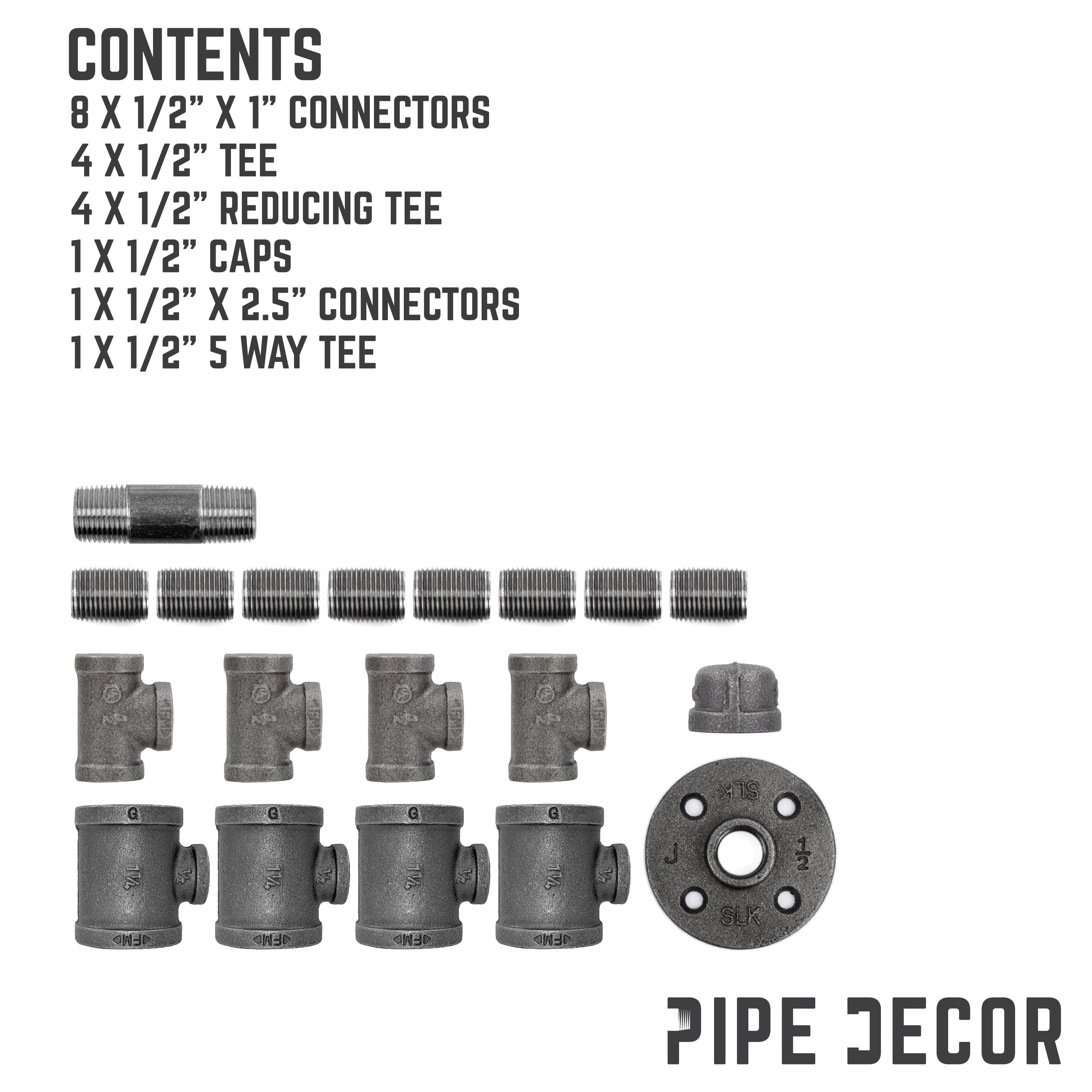 Wine Holder By PIPE DECOR