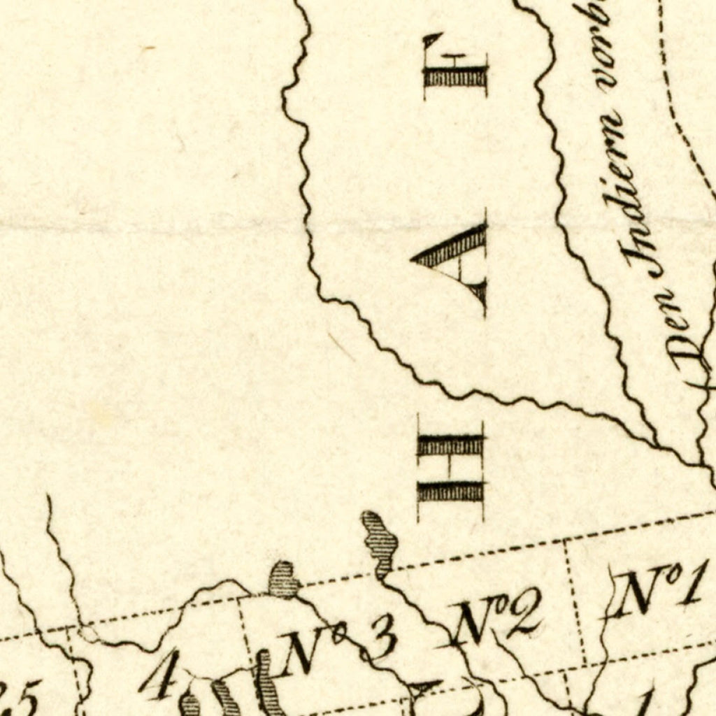 Vintage Map of Maine 1798