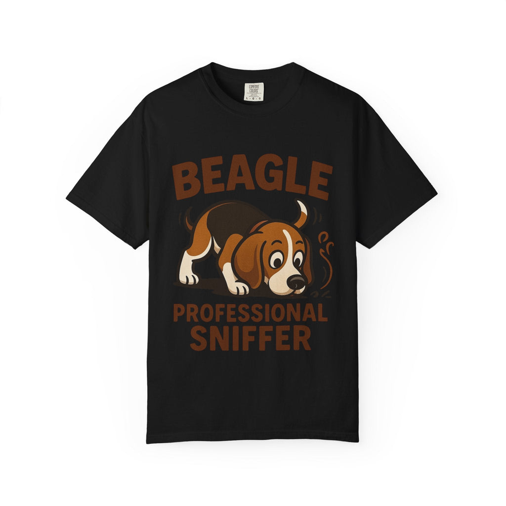 Beagle Professional Sniffer T-Shirt - Cute Cartoon Dog Tee for Beagle Lovers
