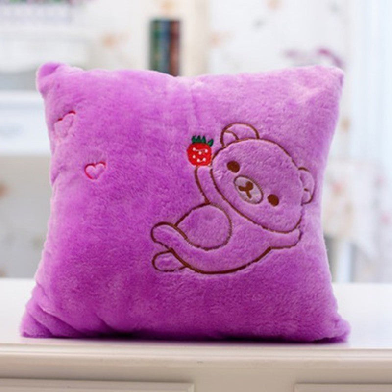 LED Star Pillow – Soft Plush Luminous Cushion with Colorful Lights