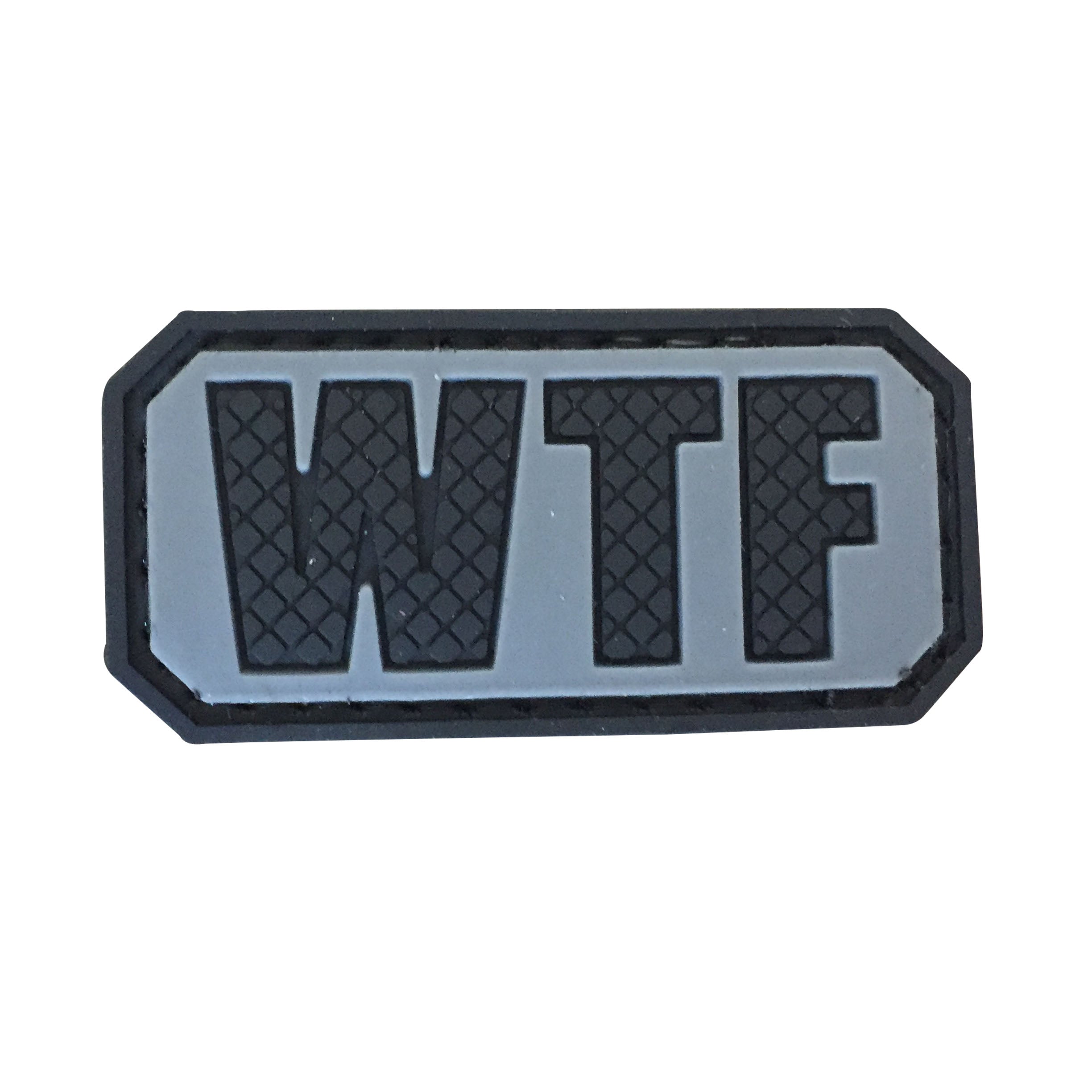 WTF PVC Patch Black