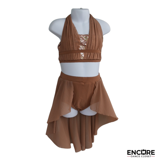 Golden Glow Two-Piece Lyrical Costume