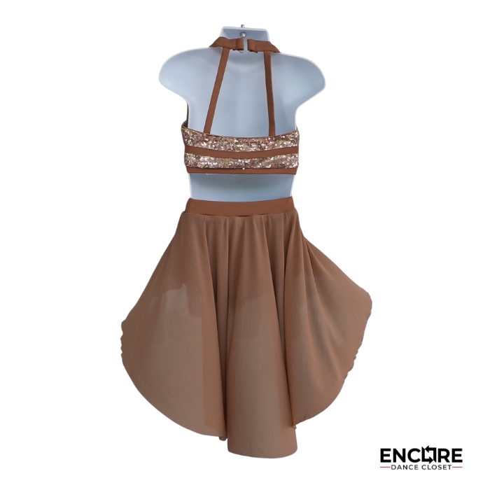 Golden Glow Two-Piece Lyrical Costume