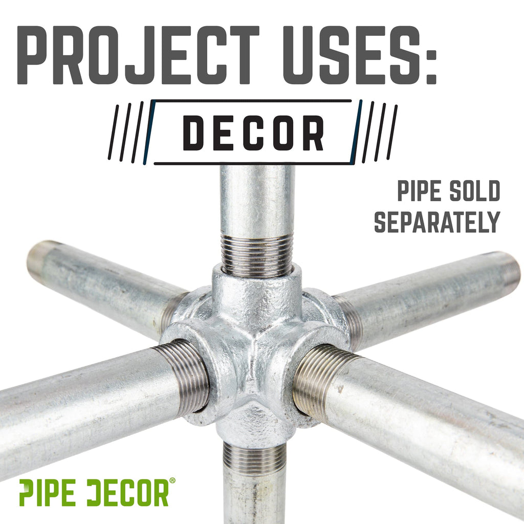 3/4 in. Galvanized 6-Way Fitting