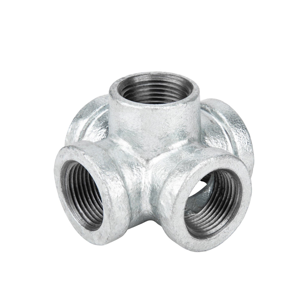 1/2 in. Galvanized 5-Way Fitting