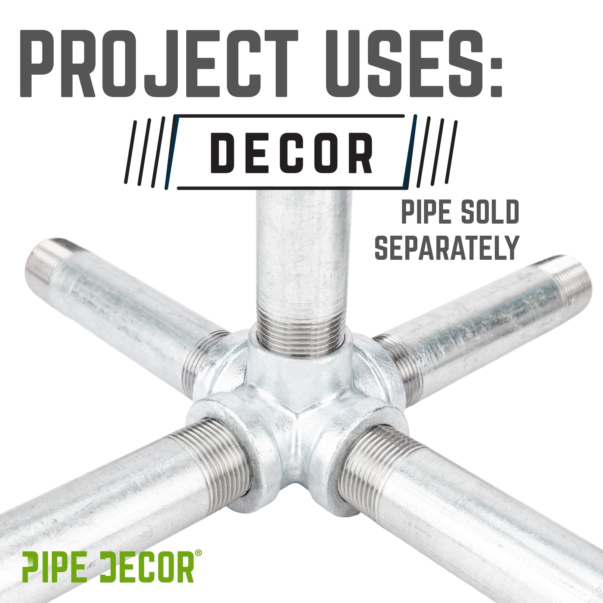 3/4 in. Galvanized 5-Way Fitting