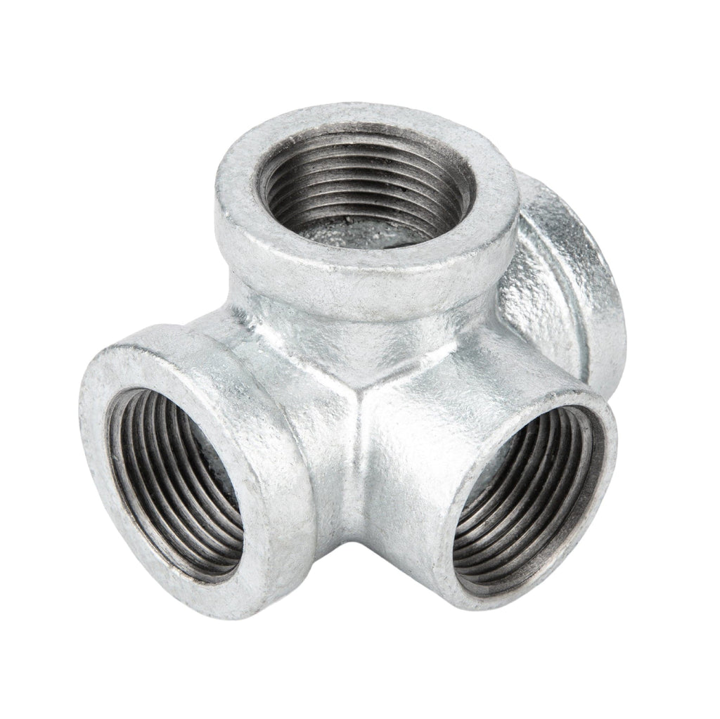 1 in. Galvanized Iron Side Outlet Tee