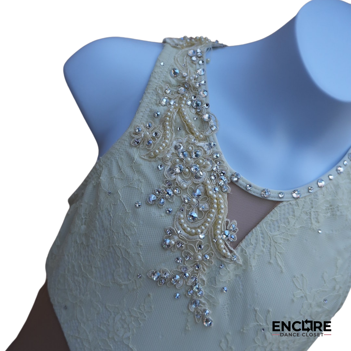 White Lace Lyrical Leotard
