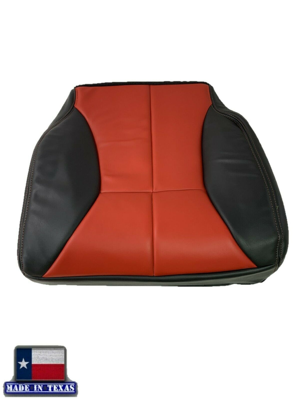 1998-2002 Dodge Ram 1500 2500 3500 in CUSTOM Agate Dark Gray & Red (Red Stitching): Choose From Variation