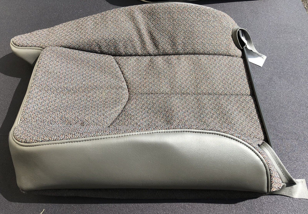 2003 2004 2005 2006 2007 Chevy Silverado Driver and Passenger Cloth Seat Cover in Dark Gray