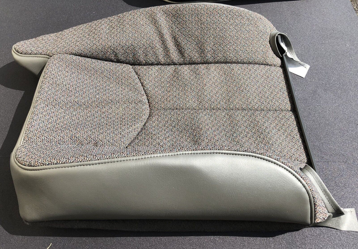 2003 2004 2005 2006 2007 Chevy Silverado Driver and Passenger Cloth Seat Cover in Dark Gray