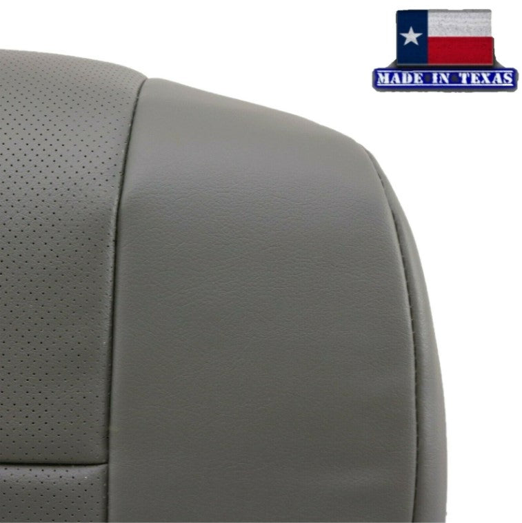 2009-2018 Ford E350 E450 E550 Nexus Viper 25V Van PERFORATED Bottom Seat Cover In Gray