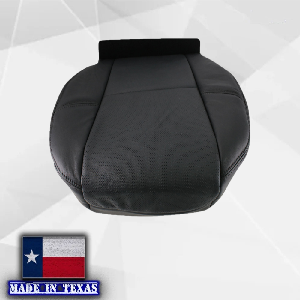 2009-2013 Chevy Avalanche LTZ Genuine Leather Perforated Seat Covers in Black: Choose From Variation
