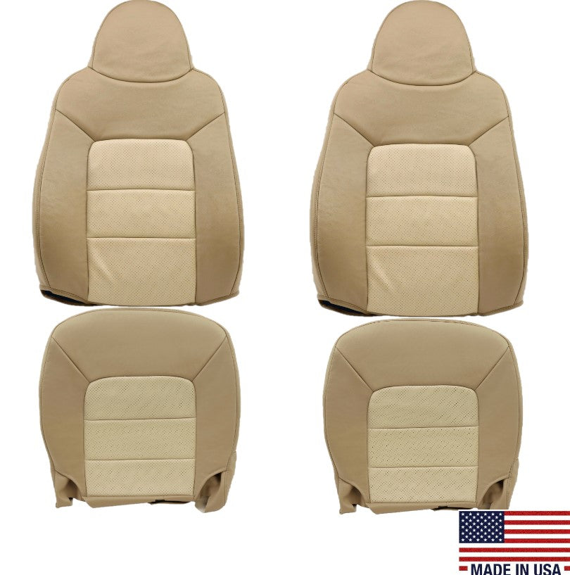 2003 2004 2005 2006 Ford Expedition Eddie Bauer Replacement Seat Cover in 2 Tone Tan