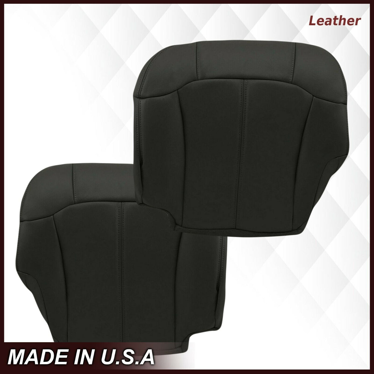 1999-2002 GMC Sierra Seat Cover in Dark Gray: Choose From Variations