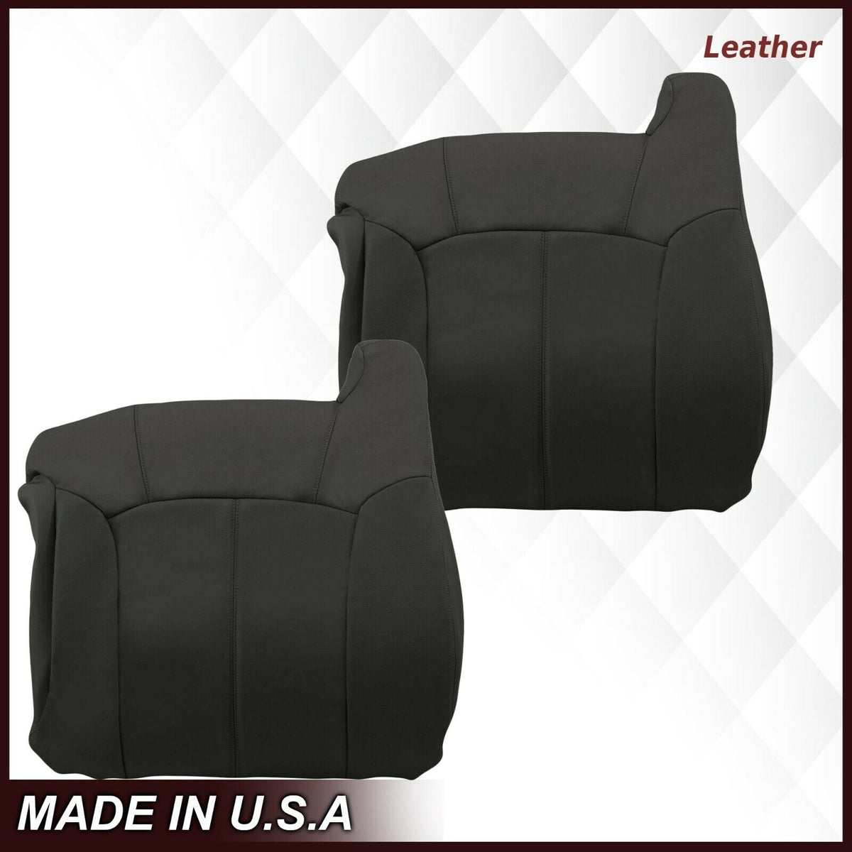 1999-2002 GMC Sierra Seat Cover in Dark Gray: Choose From Variations