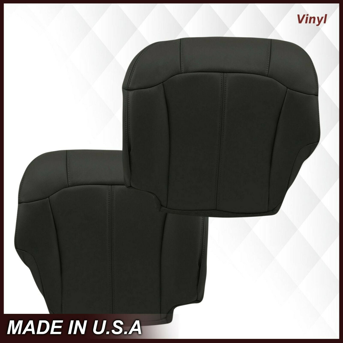 1999-2002 GMC Sierra Seat Cover in Dark Gray: Choose From Variations