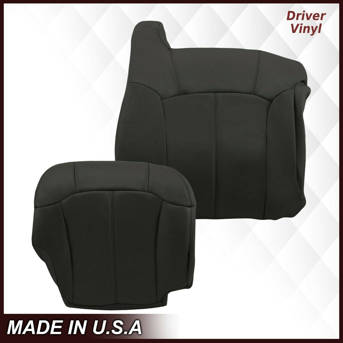 1999-2002 GMC Sierra Seat Cover in Dark Gray: Choose From Variations