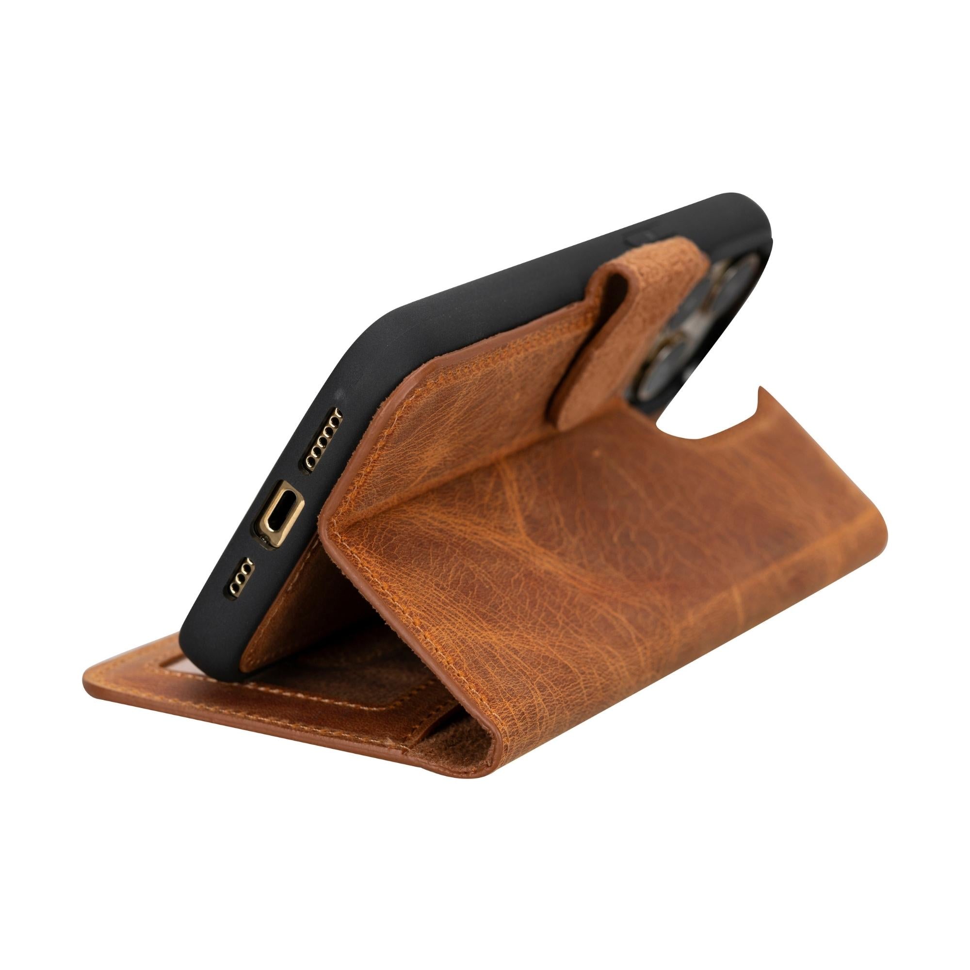 Casper iPhone 14 Series Detachable Leather Wallet Case