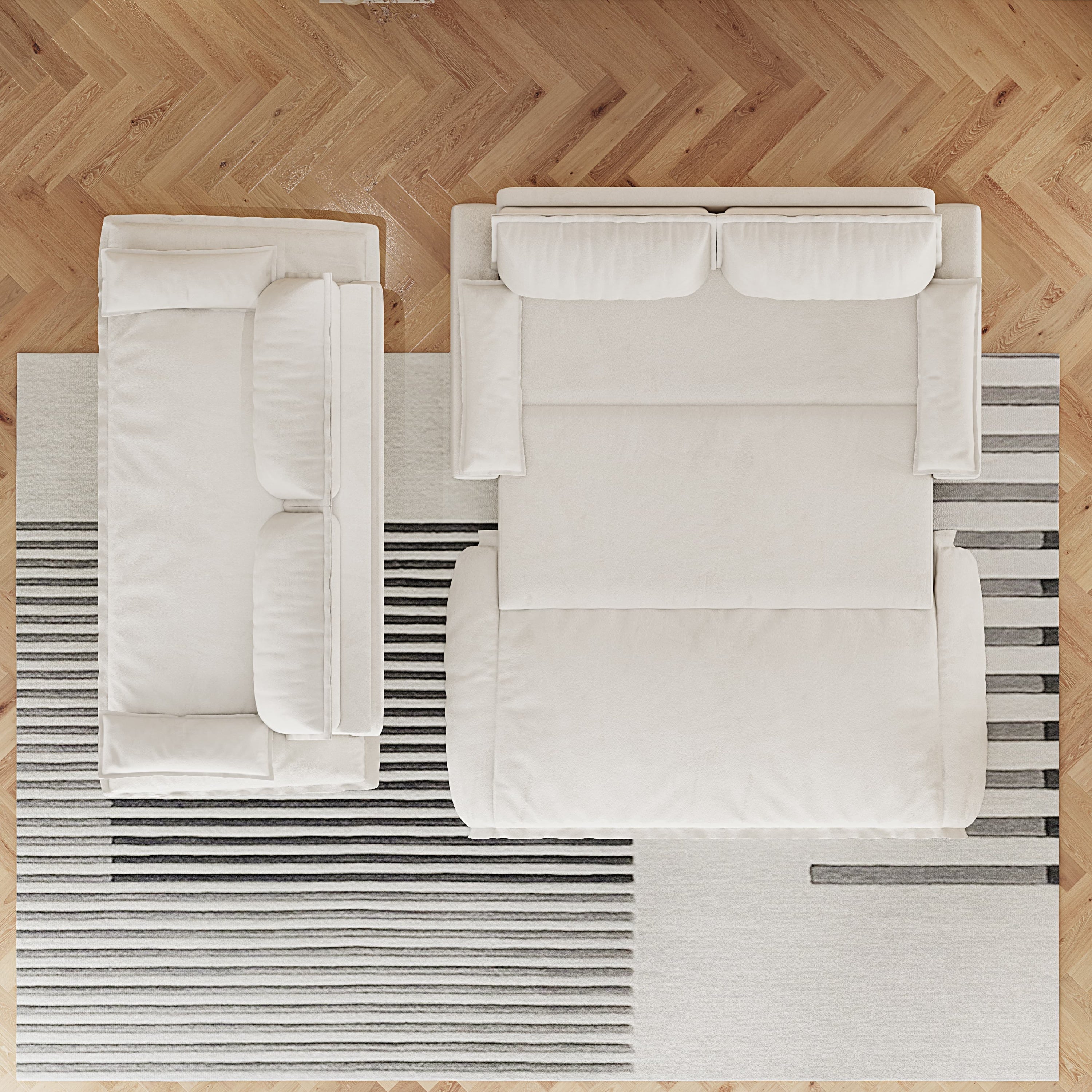 73.2' Queen Pull Out Sofa Bed,3-in-1 Convertible Sleeper Sofa,Multi-Functional Velvet Loveseat Bed