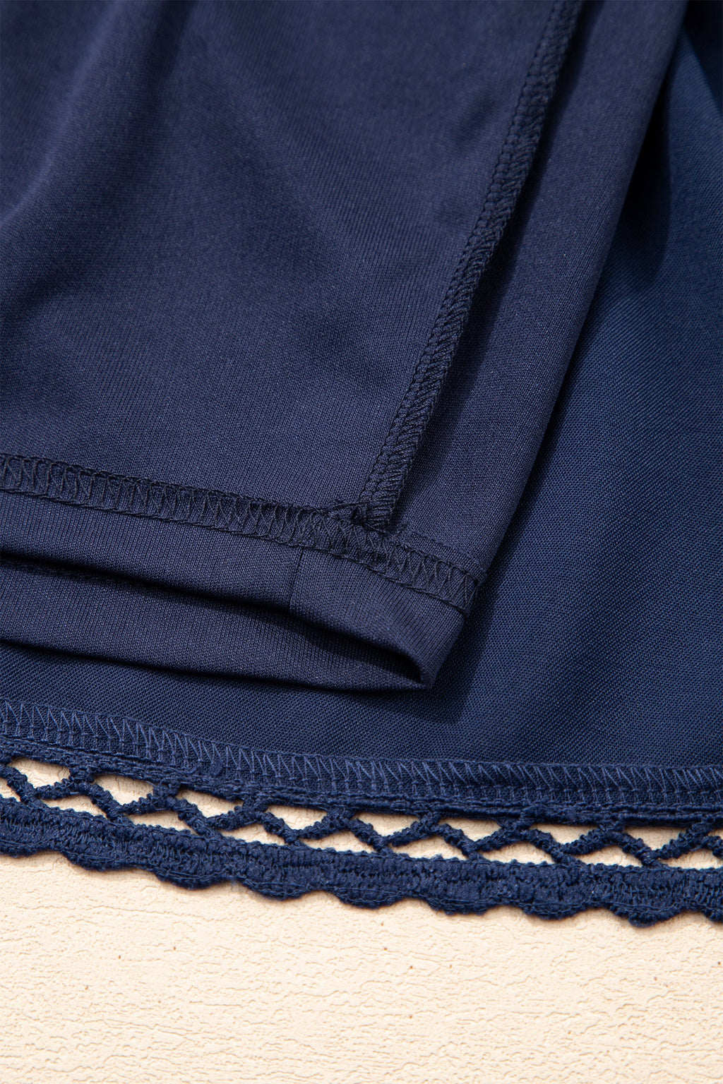 Plus Size Boho Frilled Elastic Waist Shorts