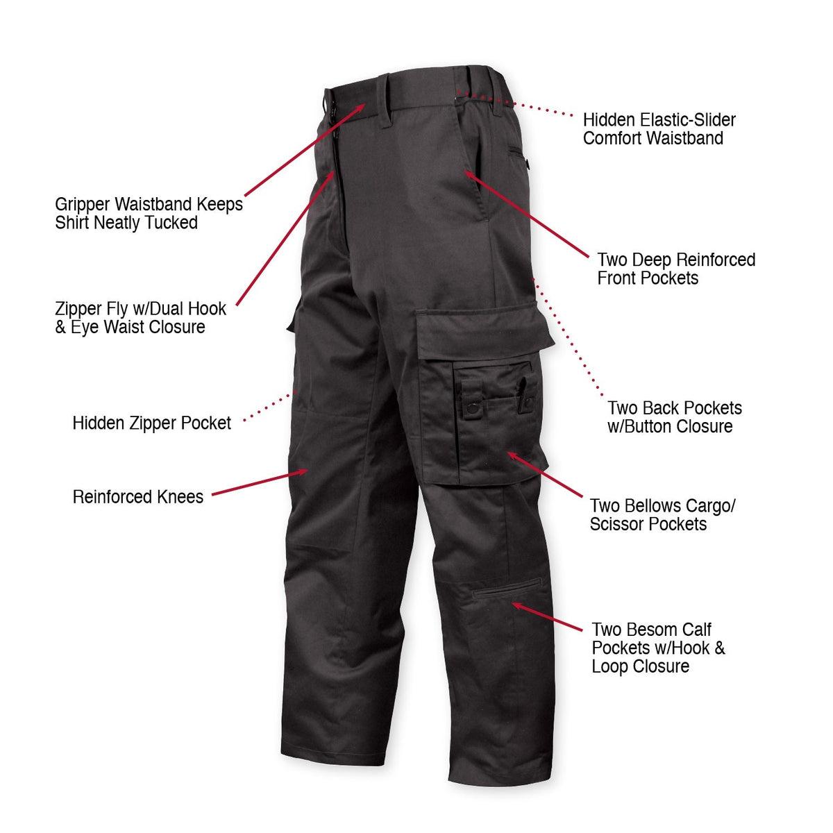 Rothco Deluxe EMT Pants