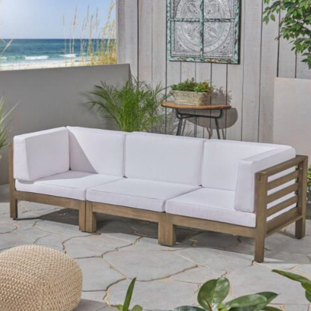 Oana - 3 Piece Sofa Set With Water Resistant Cushions