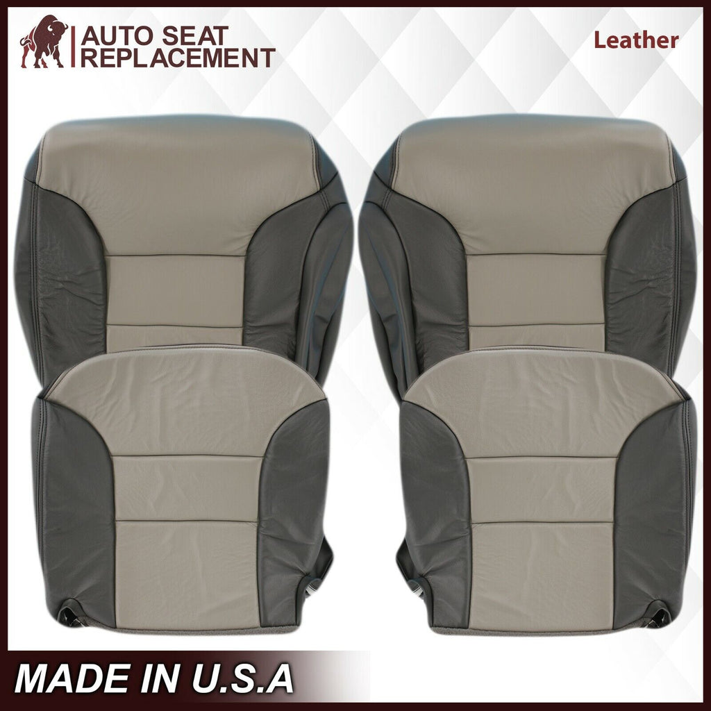 1999-2000 Chevy Tahoe Z71 Limited Sport Seat Cover in 2 Tone Gray: Choose your options