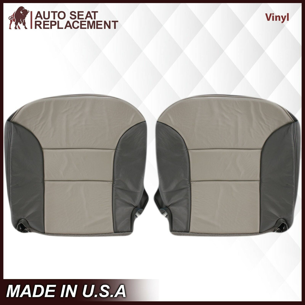 1999-2000 Chevy Tahoe Z71 Limited Sport Seat Cover in 2 Tone Gray: Choose your options