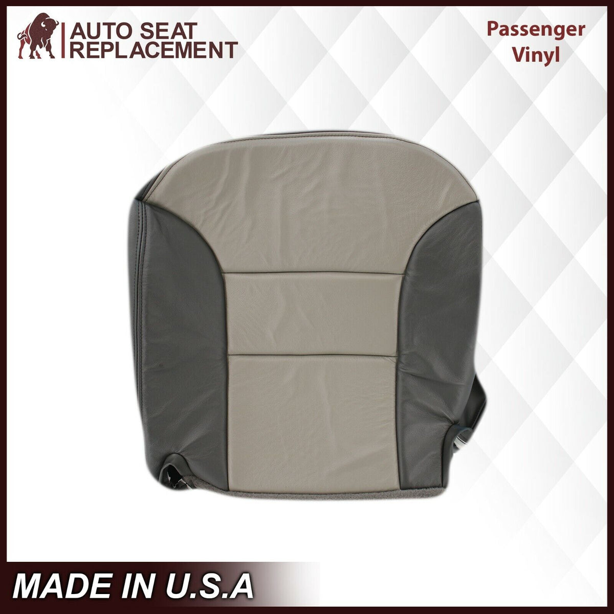 1999-2000 Chevy Tahoe Z71 Limited Sport Seat Cover in 2 Tone Gray: Choose your options