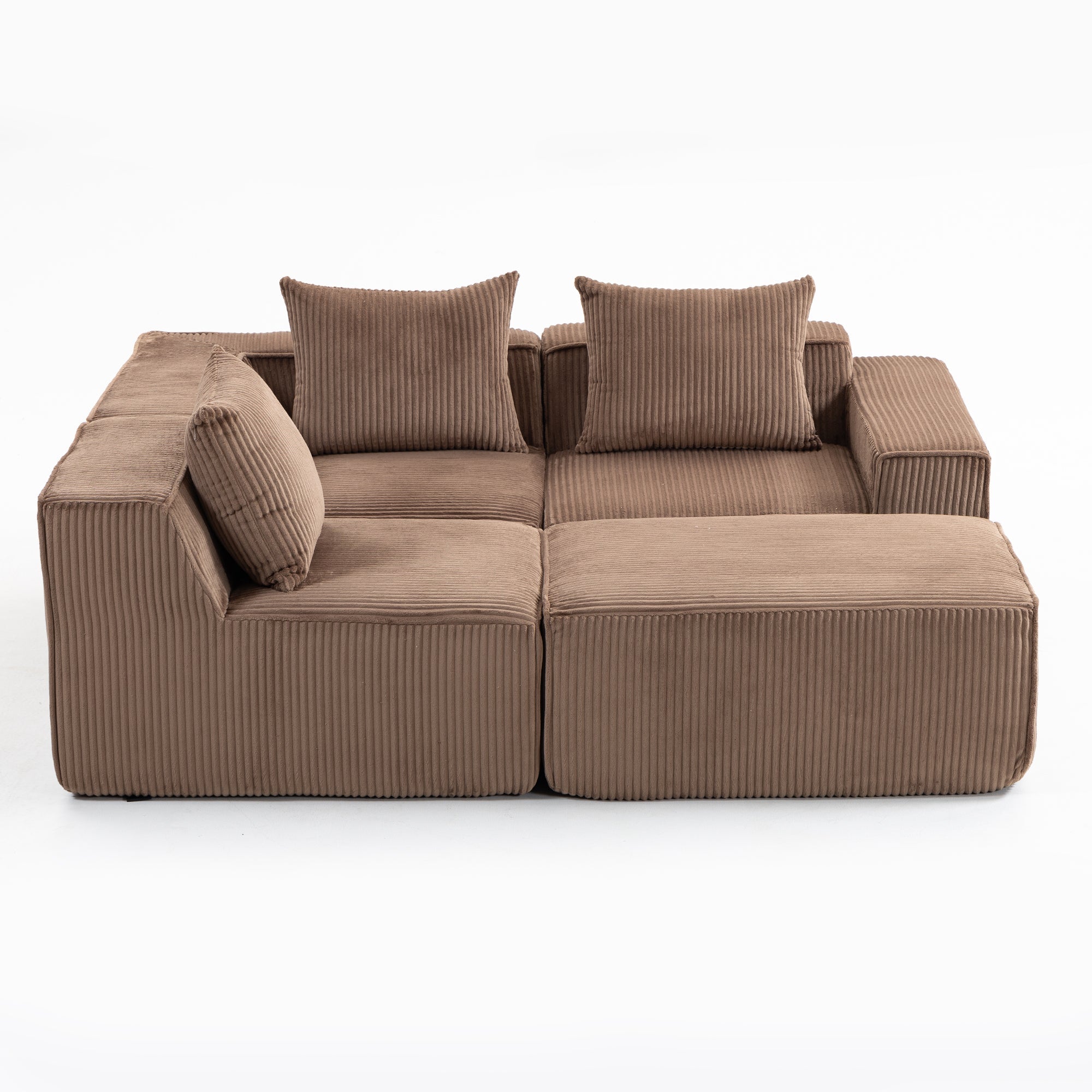 Multi person modular compression sofa that can be freely combined-33005-4