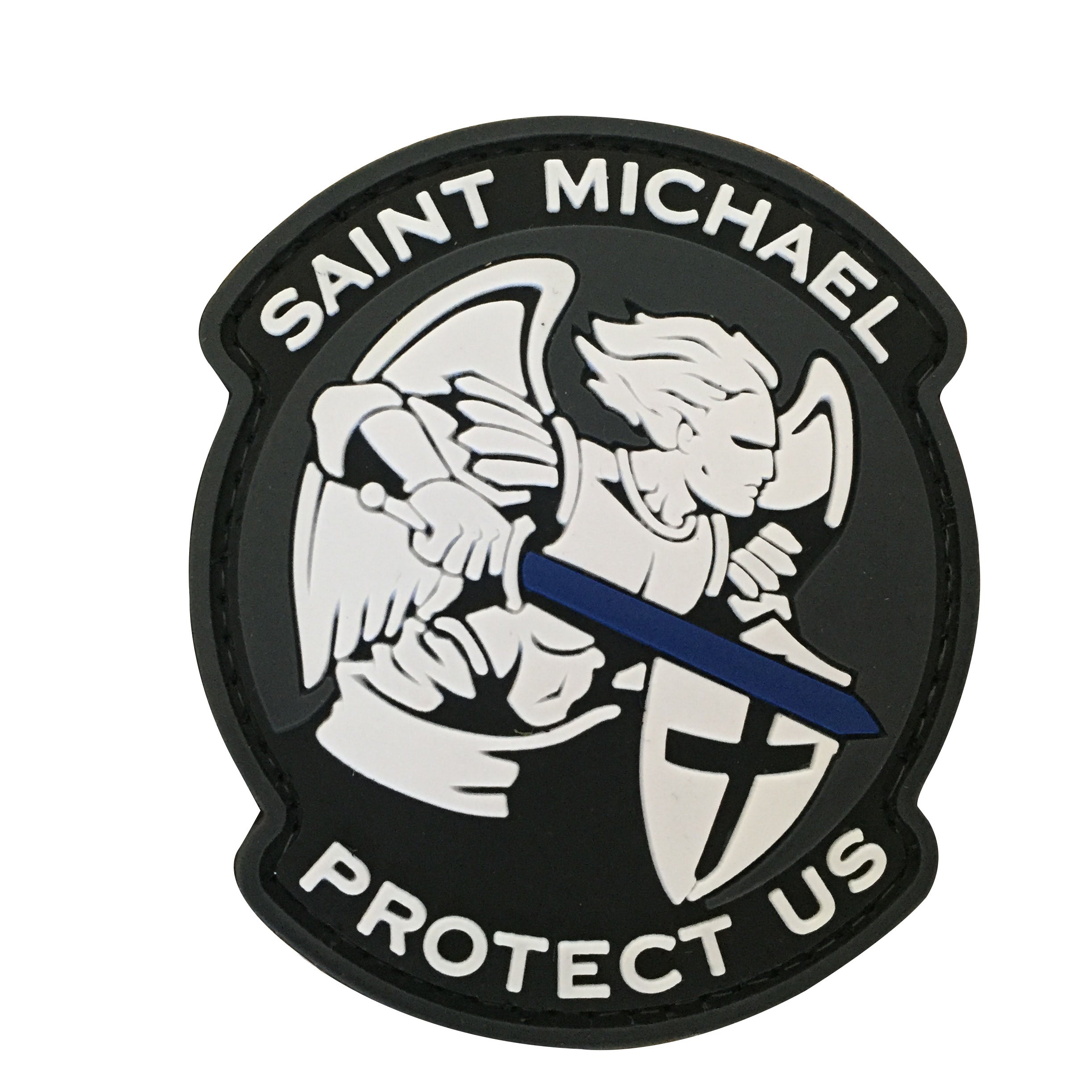 Saint Michael, Protect Us PVC Patch