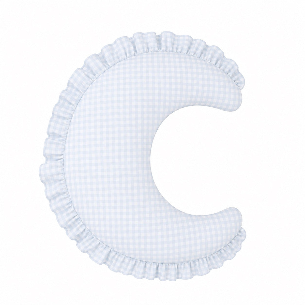 Gingham Feeding Support Ruffle Nursing Pillow Cover