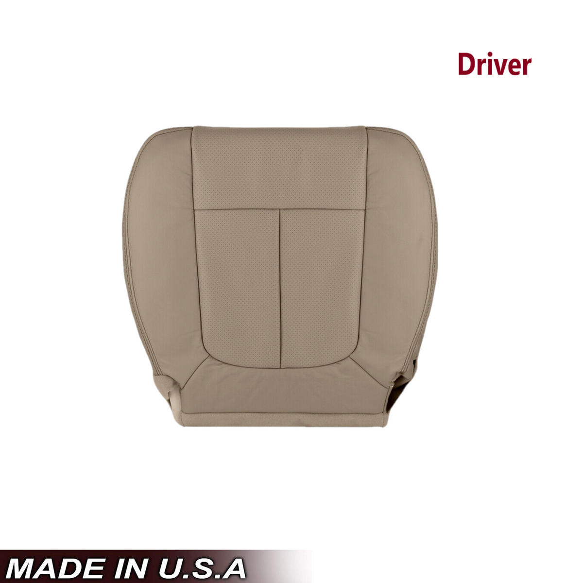 2011-2014 Ford F-150 Lariat Seat Cover Replacement in Adobe Tan: Choose From Variants