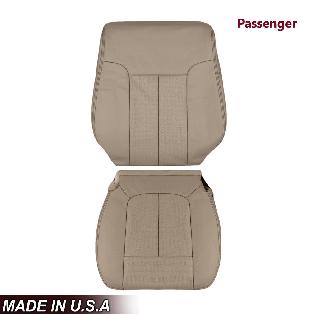 2011-2014 Ford F-150 Lariat Seat Cover Replacement in Adobe Tan: Choose From Variants