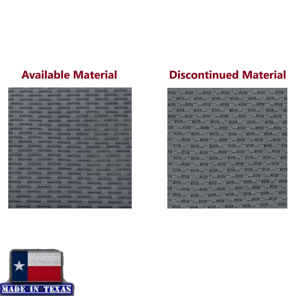 2011 - 2014 Ford F150 XLT Super Duty Gray Cloth Replacement Front Seat Covers