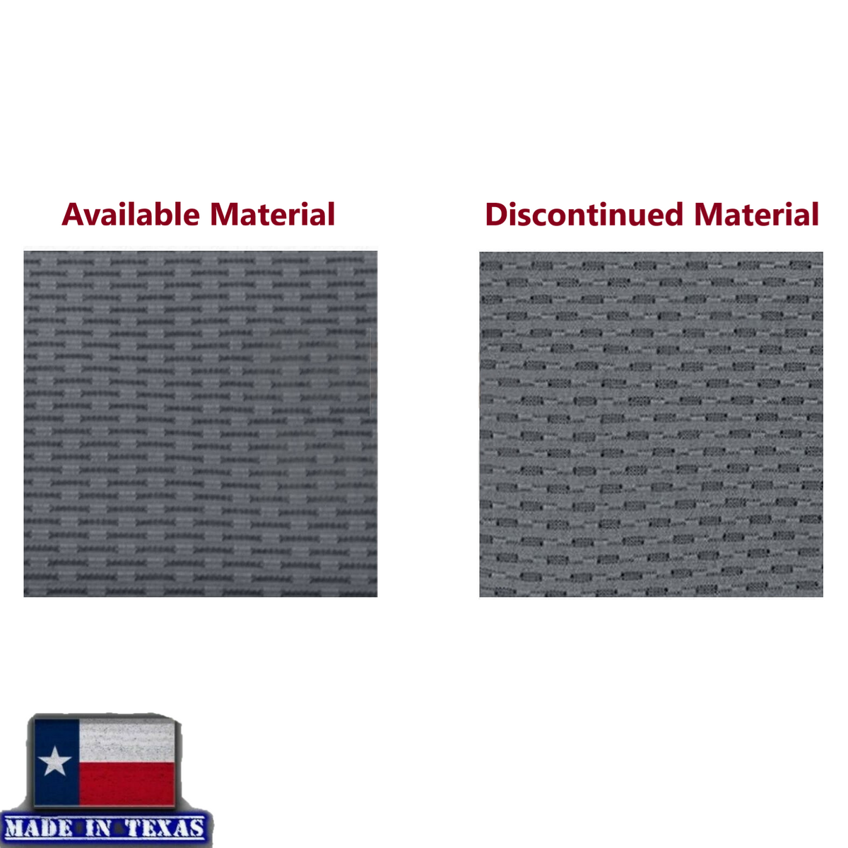 2011 - 2014 Ford F150 XLT Super Duty Gray Cloth Replacement Front Seat Covers