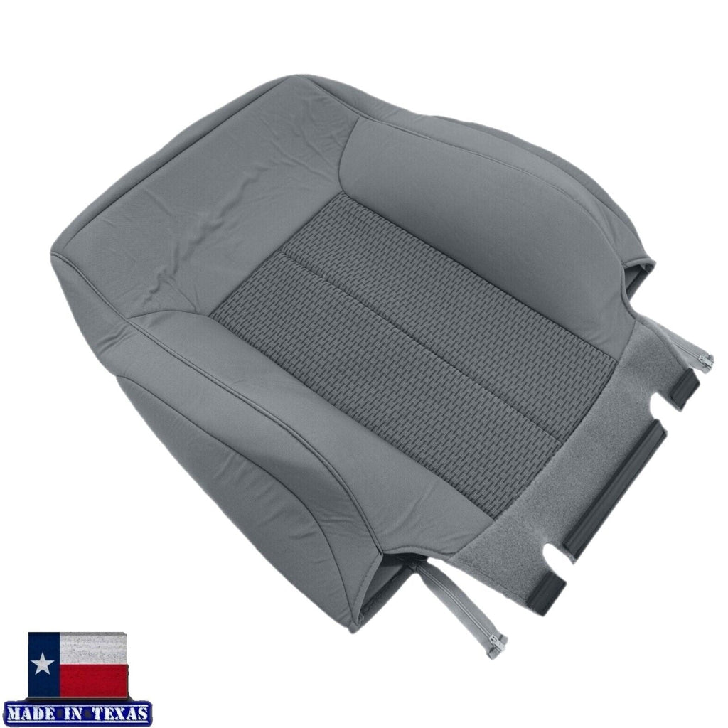 2011 - 2014 Ford F150 XLT Super Duty Gray Cloth Replacement Front Seat Covers