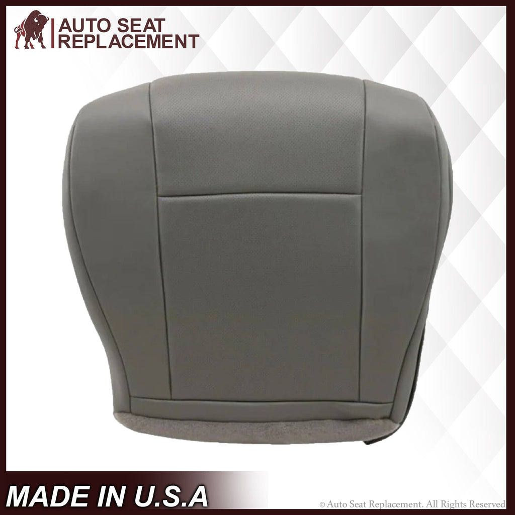 2009-2018 Ford E350 E450 E550 Nexus Viper 25V Van PERFORATED Bottom Seat Cover In Gray