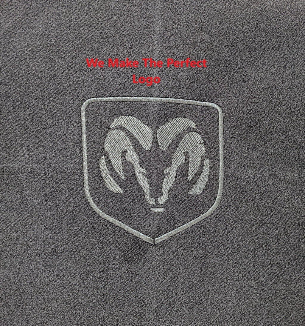 2004 2005 Dodge Ram 1500 2500 3500 Laramie Bottom Replacement Seat Cover In Dark Slate "Dark Gray"