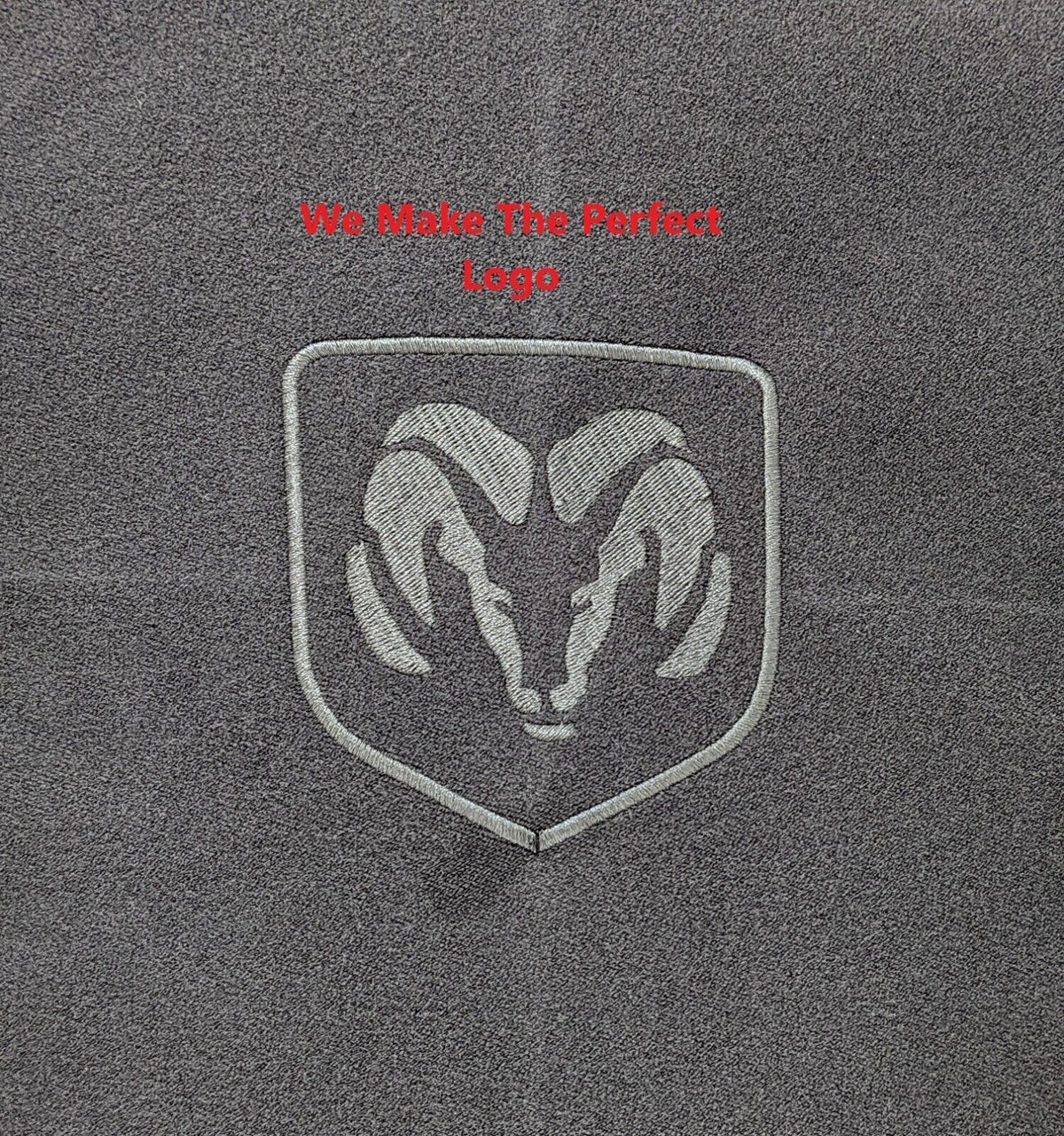 2004 2005 Dodge Ram 1500 2500 3500 Laramie Bottom Replacement Seat Cover In Dark Slate "Dark Gray"