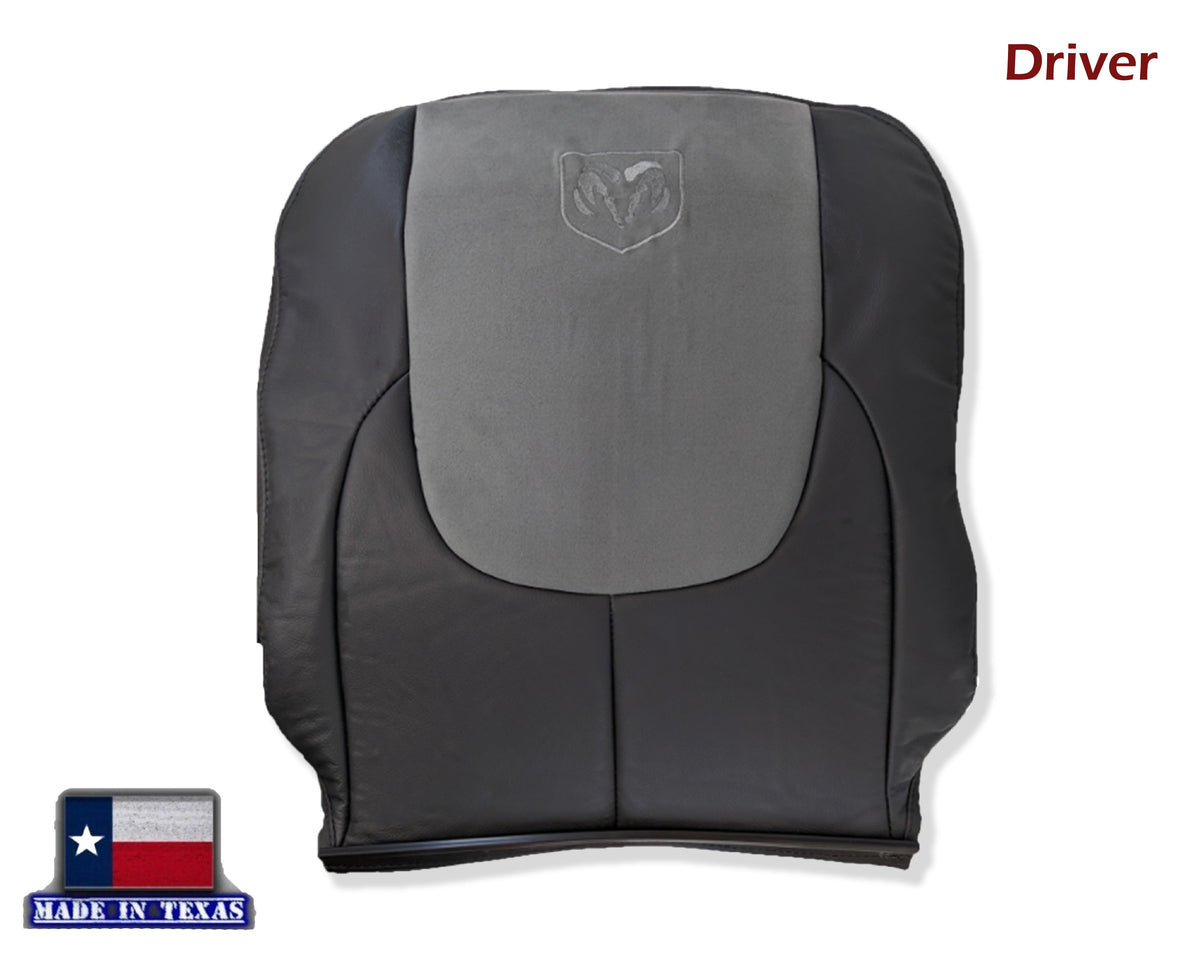 2004 2005 Dodge Ram 1500 2500 3500 Laramie SINGLE CAB WORK TRUCK  Replacement Seat Covers In Dark Slate "Dark Gray"