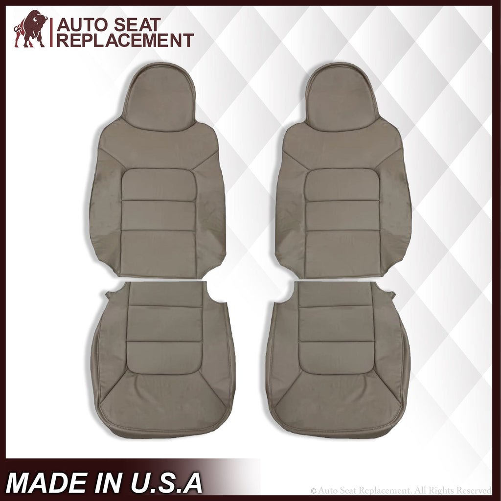 2003 2004  Ford Expedition XLT Replacement Seat Cover in Tan: Choose Leather OR Vinyl