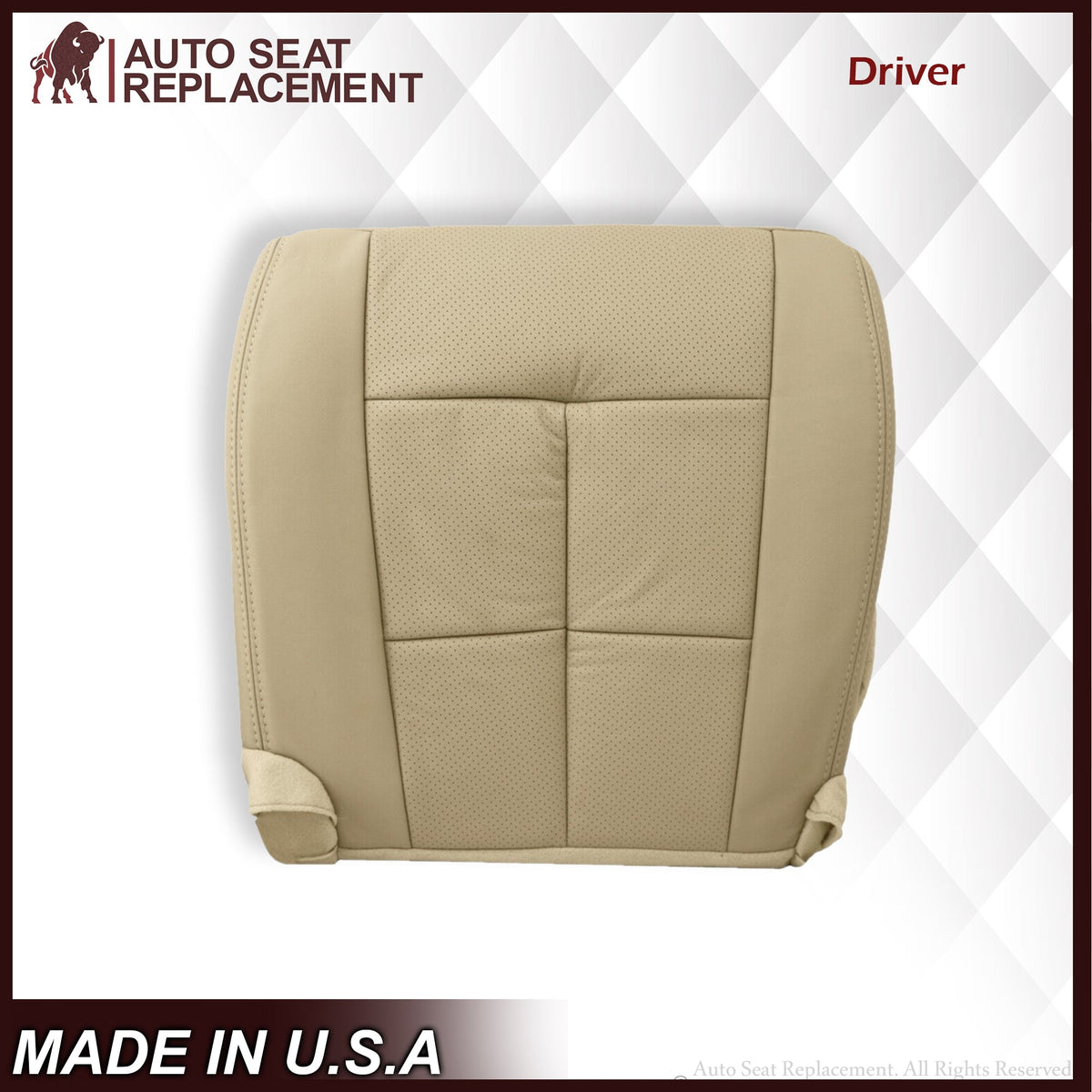 2007-2014 Lincoln Navigator Replacement Seat Covers In Camel Tan: Choose Front Variants