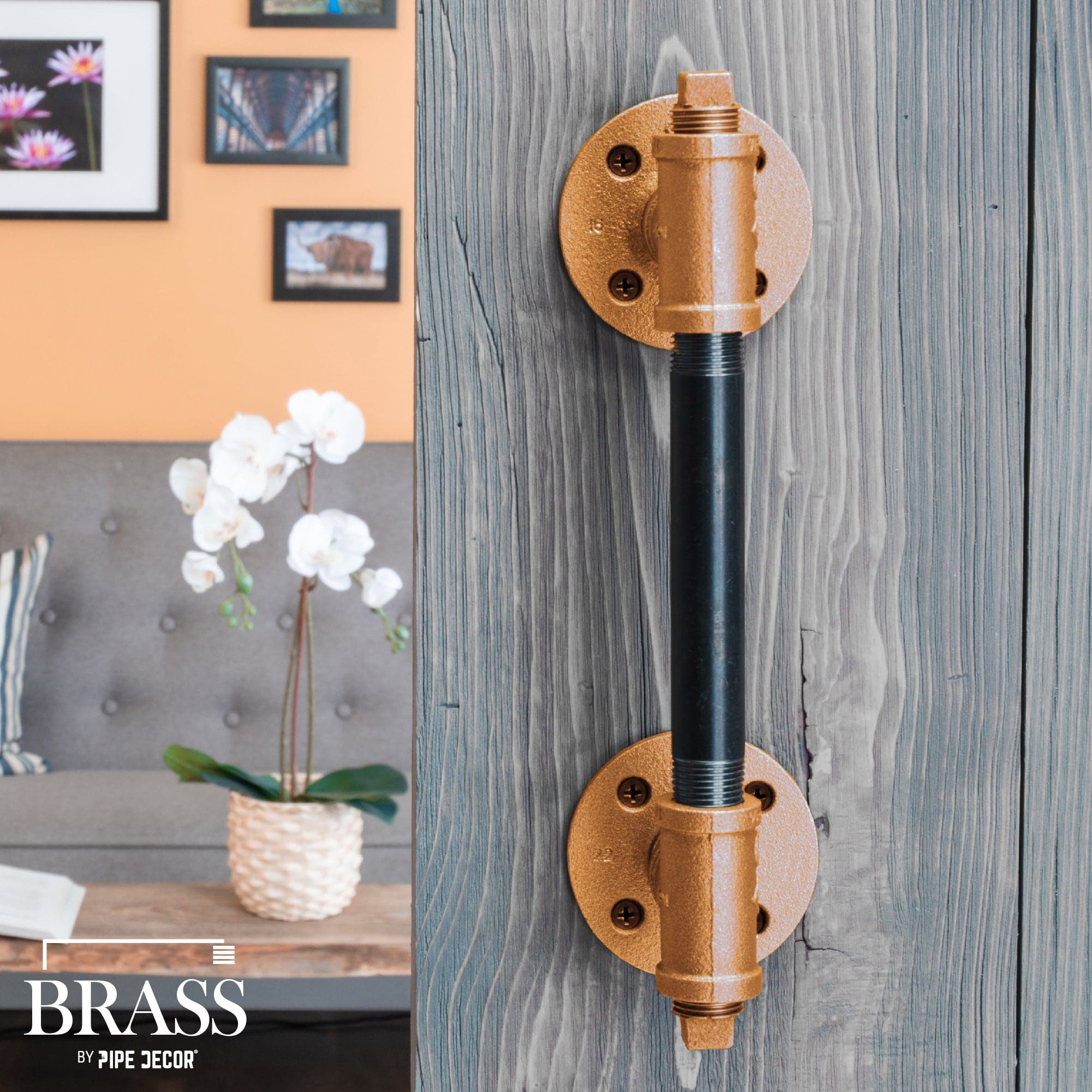 1/2 in. Red Brass Plug