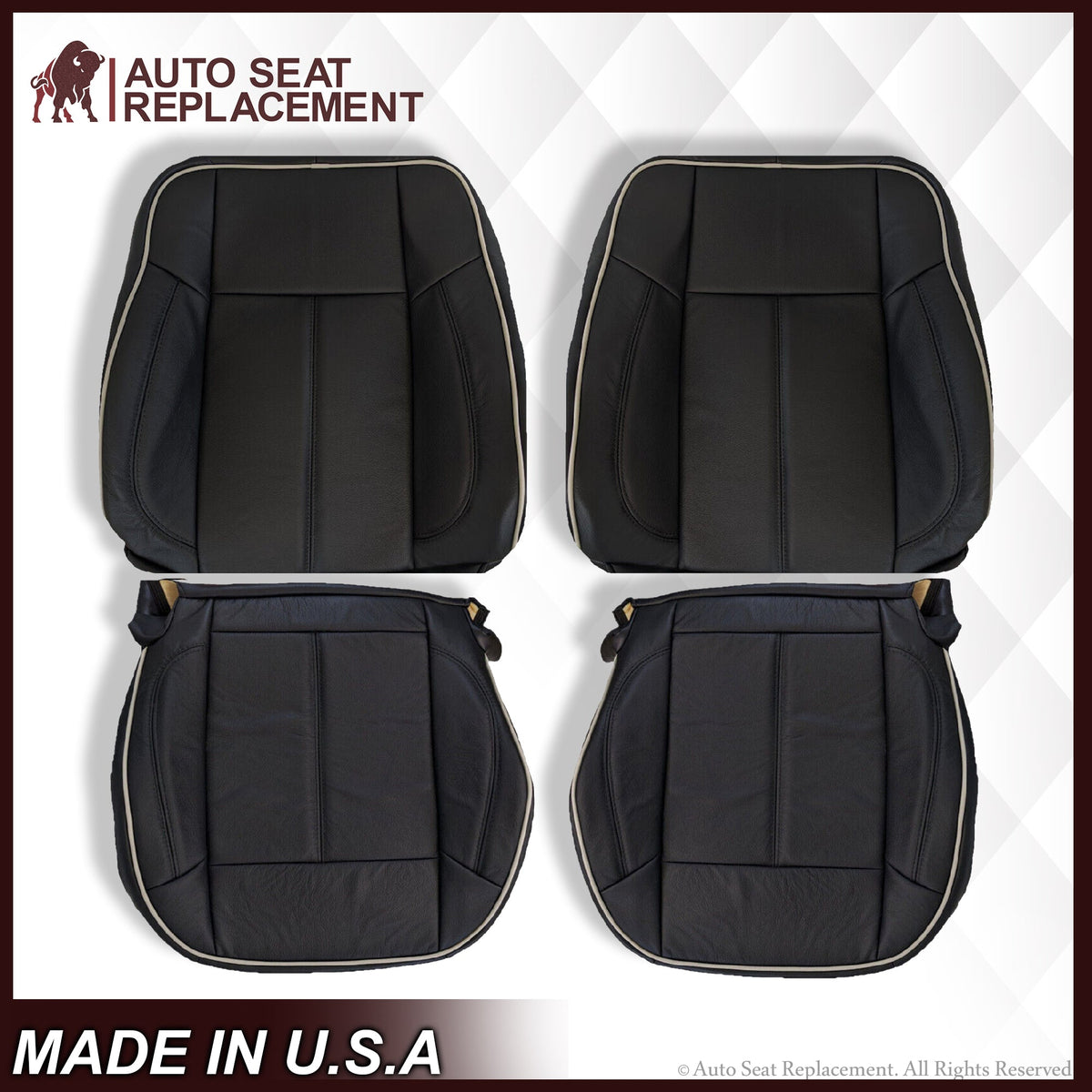 2006-2010 Hummer H3 Adventure Replacement Seat Covers in Black: Choose from variants