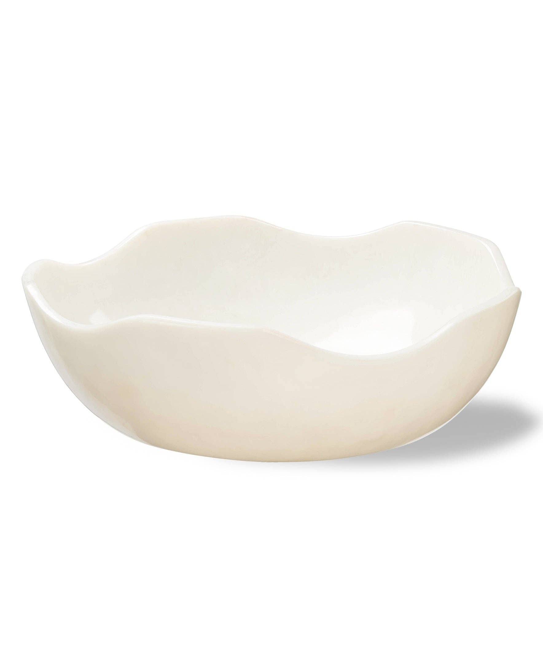 Wavy Resin Bowl: Purple / Large 13'' X 4''