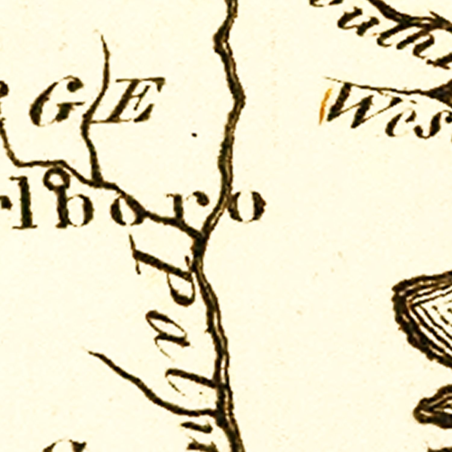 Vintage Map of Pennsylvania 1795